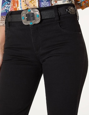 Jeans slim Studio F corte cintura para mujer