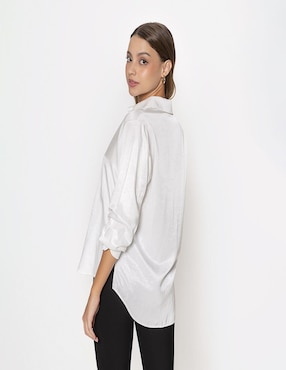 Blusa Studio F manga larga para mujer