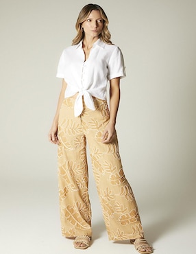 Pantalón easy pant Studio F amplio para mujer