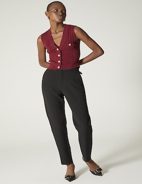 Pantalón de vestir Studio F straight para mujer