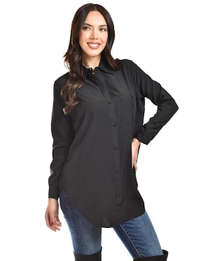 Blusa Roman Fashion manga larga para mujer