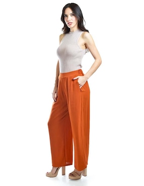 Pantalón coulotte Roman Fashion amplio para mujer