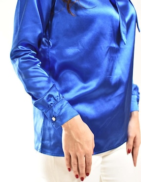 Blusa Roman Fashion manga larga para mujer