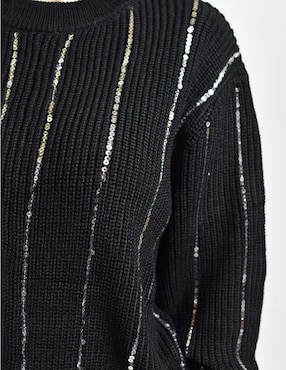 Suéter Roman Fashion cuello redondo para mujer