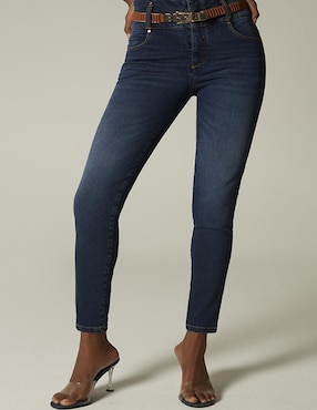 Jeans Skinny Studio F Corte Cintura Para Mujer