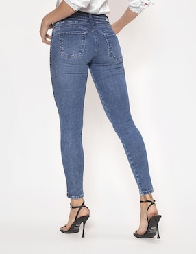 Jeans ultra skinny Studio F corte cadera para mujer