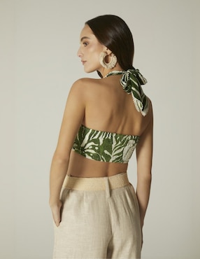 Top Studio F cuello halter