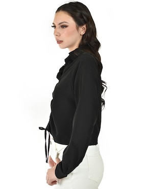 Blusa Roman Fashion manga larga para mujer