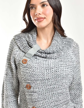 Suéter Roman Fashion cuello alto para mujer