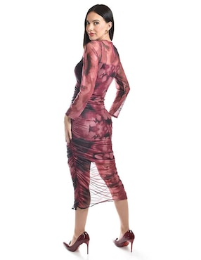 Vestido midi casual Roman Fashion para mujer
