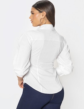Blusa Studio F manga larga para mujer