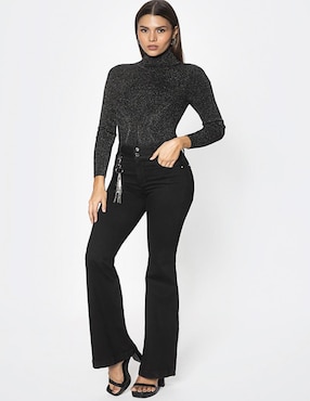 Blusa Studio F manga larga para mujer