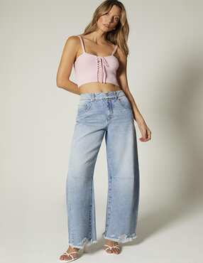 Blusa Studio F sin manga para mujer
