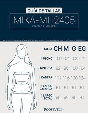 Chamarra acolchada Roosevelt para mujer