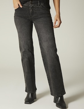 Jeans Slim Studio F Corte Cintura Para Mujer