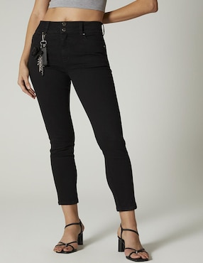 Jeans Slim Studio F Corte Cintura Para Mujer