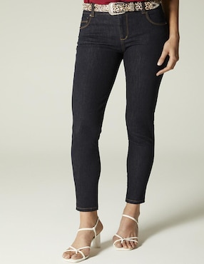 Jeans Skinny Studio F Corte Cintura Para Mujer