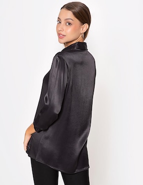 Blusa Studio F manga larga para mujer