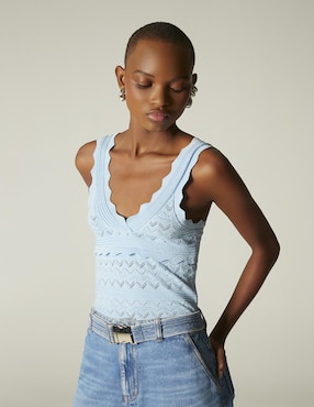Blusa de tirantes Studio F para mujer