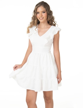 Vestido Corto Casual Lvyou Para Mujer