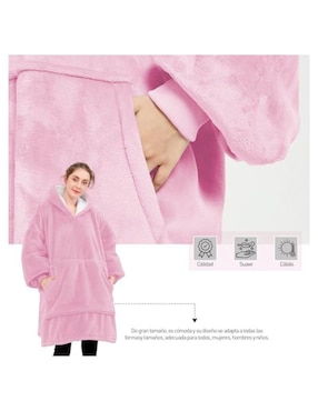 Sudadera con capucha y bolsa Bluelander para mujer