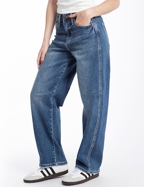 Jeans barrel Roman Fashion J-Bal-6853-Medio para mujer