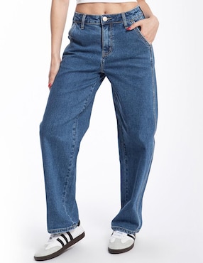 Jeans barrel Roman Fashion J-Bal-6855-Medio para mujer