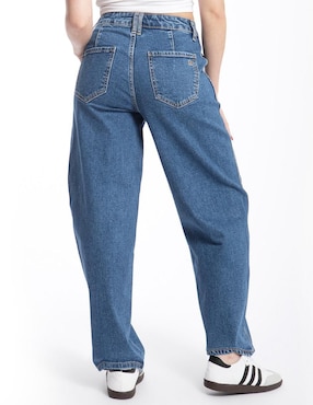 Jeans barrel Roman Fashion J-Bal-6855-Medio para mujer