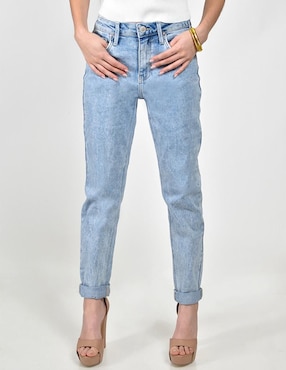 Jeans mom media cintura Roman Fashion para mujer