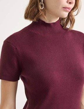 Vestido midi casual Map para mujer