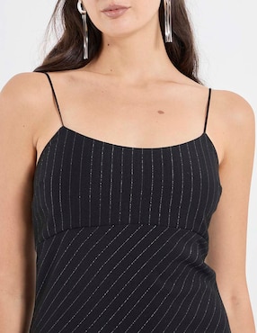 Vestido corto casual Map para mujer