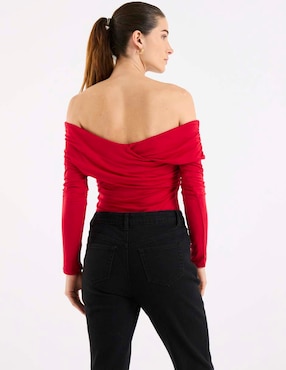 Blusa Map manga larga para mujer