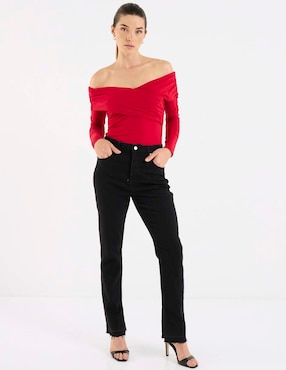 Blusa Map manga larga para mujer
