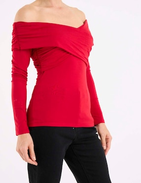 Blusa Map manga larga para mujer