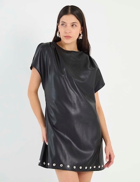 Vestido mini casual Map para mujer