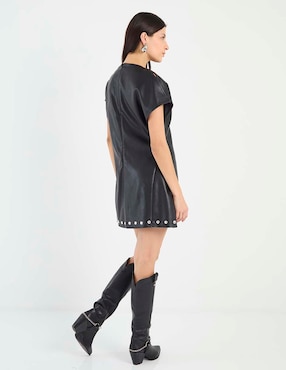 Vestido mini casual Map para mujer