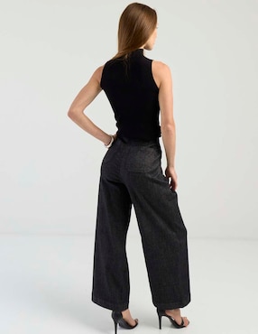 Jeans relaxed amplio Map para mujer