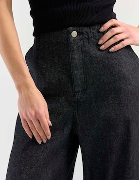 Jeans relaxed amplio Map para mujer