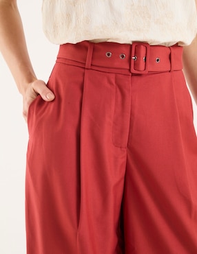 Pantalón chino Map straight para mujer