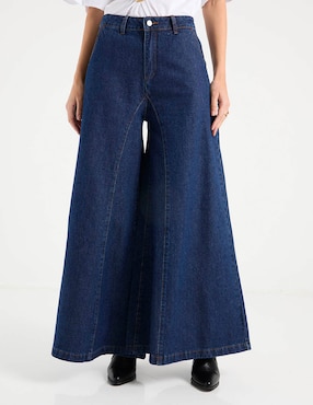 Jeans relaxed wide leg Map para mujer