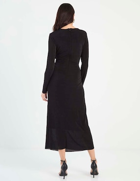 Vestido crop formal Map para mujer