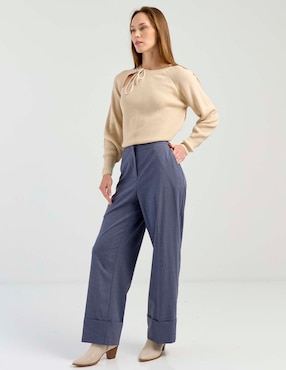 Pantalón relaxed Map amplio para mujer