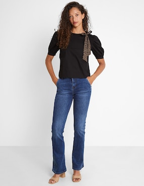 Jeans flare Amandine para mujer