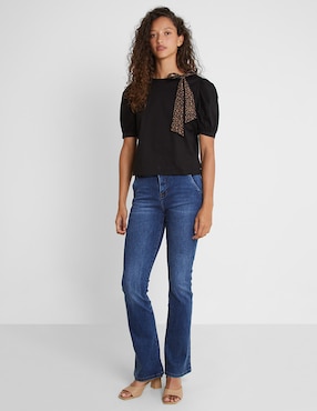 Jeans flare Amandine para mujer