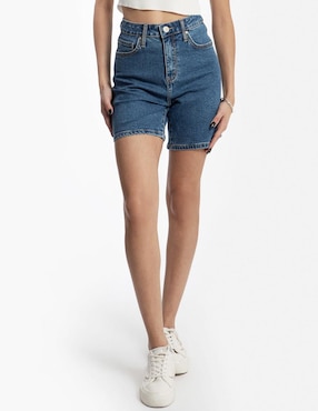 Short Roman Fashion de mezclilla para mujer