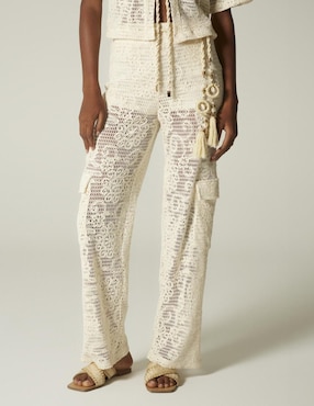 Pantalón carpenter Studio F straight para mujer