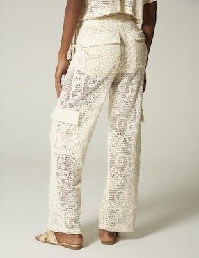 Pantalón carpenter Studio F straight para mujer