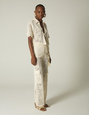 Pantalón carpenter Studio F straight para mujer
