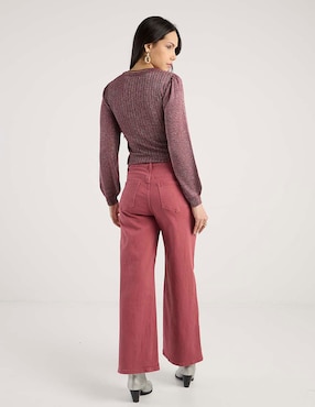 Jeans straight Petite Studio para mujer