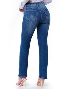 Jeans straight Roman Fashion para mujer